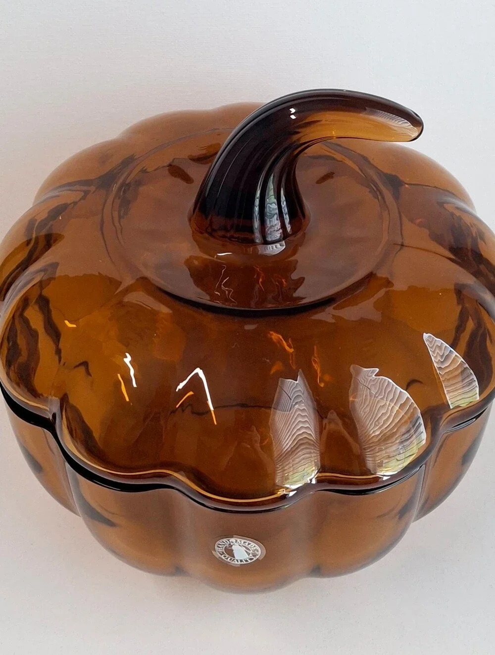 IKEA HOSTAGILLE Bowl & Lid Brown 7 ½